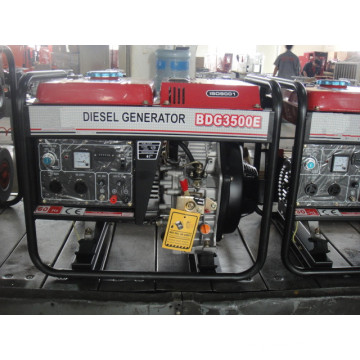 Gerador Diesel portátil super silencioso (BDG3500E)